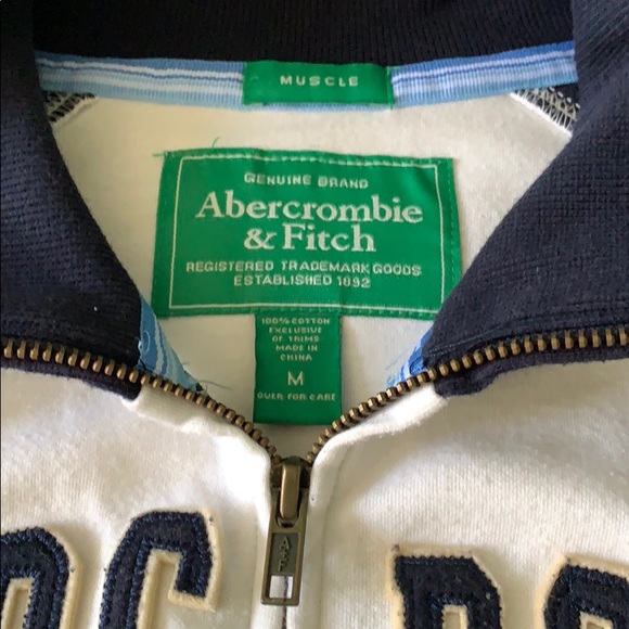 Abercrombie and Fitch zipper jacket - Picture 2 of 3